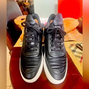 Filling Pieces Black Leather Sneakers Men's. Made in Portugal